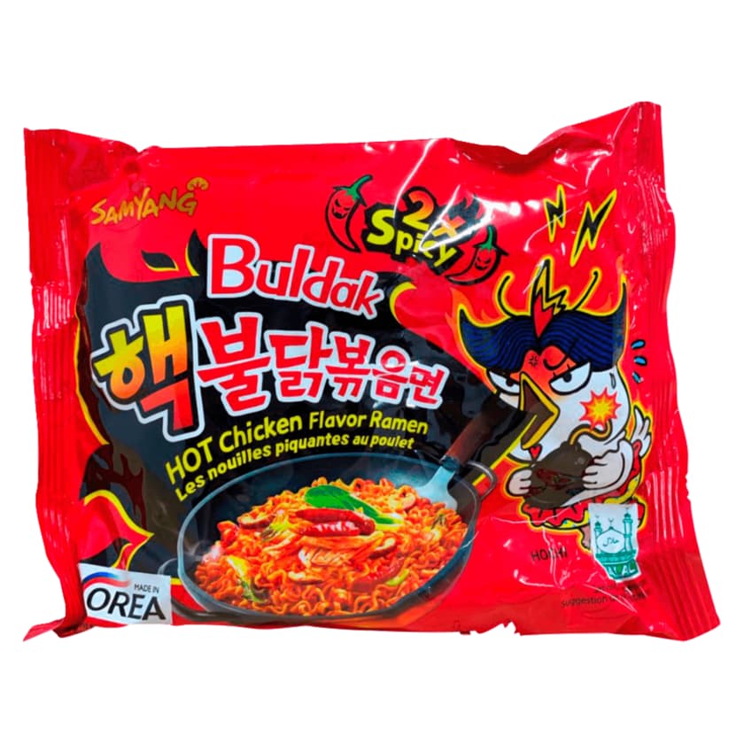 Samyang Buldak Hot Chicken Flavor Ramen 2x Spicy 140g